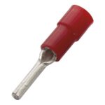 Haupa - Embout rond rouge isolé PVC 0