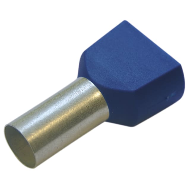 Haupa - Embout twin 2 conducteurs bleu isolé PP 2 x 16mm² 16mm DIN +105°C - 270799 Haupa - Embout twin 2 conducteurs bleu isolé PP 2 x 16mm² 16mm DIN +105°C - 270799