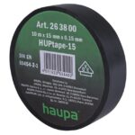 Haupa - VDE insul tape 19mmx20m black - 263842