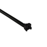 Hellermann Tyton - Collier à bande lisse et sans crantage 337 x 378 mm en PA66W noir - KR8/33 - 121-83360