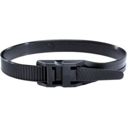 Hellermann Tyton - Collier à tête plate Robusto 265x9mm résistant aux UV en PA11 noir - LPH962 - 112-00012