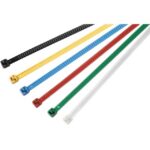 Hellermann Tyton - Collier de serrage réouvrable 195x4.7 mm en PA66 Haute température noir - LR55R - 115-00002