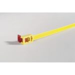 Hellermann Tyton - Collier de serrage réouvrable 750 x 13 mm jaune SpeedyTie - RTT750 - 115-00001