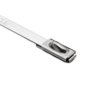 Hellermann Tyton - Collier métallique 127x4.6 mm en Inox 316 - MBT5S - 111-93059