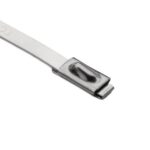 Hellermann Tyton - Collier métallique 201x4.6 mm en Inox 316- MBT8S - 111-93089