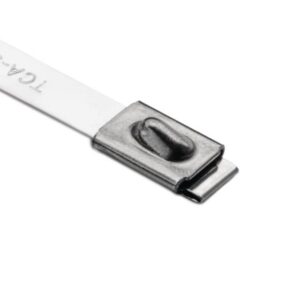 Hellermann Tyton - Collier métallique 681x7.9 mm en Inox 316 - MBT27H - 111-94279
