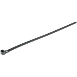 Hellermann Tyton - Collier réouvrable 250 x 7.6mm en PA66 noir - REL250 - 131-22510