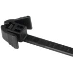 Hellermann Tyton - Collier réouvrable 305 x 4.7mm en PA66 noir - REZ300 - 115-40300