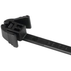 Hellermann Tyton - Collier réouvrable 305 x 4.7mm en PA66 noir - REZ300 - 115-40300