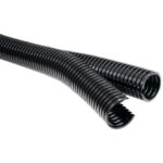 Hellermann Tyton - Gaine annelée Ø nominal 16 PA 6 (PA6) noir rouleau de 50m - 166-11802
