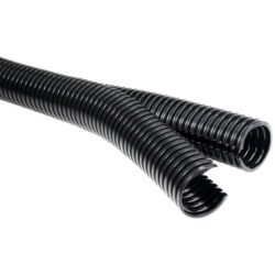 Hellermann Tyton - Gaine annelée Ø nominal 16 PA 6 (PA6) noir rouleau de 50m - 166-11802