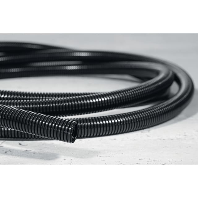 Hellermann Tyton - Gaine annelée Ø nominal 34 PA 6 (PA6) noir rouleau de 50m - 166-11206 Hellermann Tyton - Gaine annelée Ø nominal 34 PA 6 (PA6) noir rouleau de 50m - 166-11206