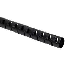 Gaine de protection câbles noire 23 27 mm PP avec tire fil