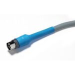 Hellermann Tyton - Gaine thermorétractable bleu 6/2 rétreint 3/1
