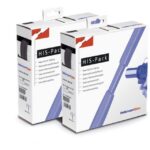 Hellermann Tyton - Gaine thermorétractable polyoléfine 2:1 noir dévidoir de 5m - 300-32540