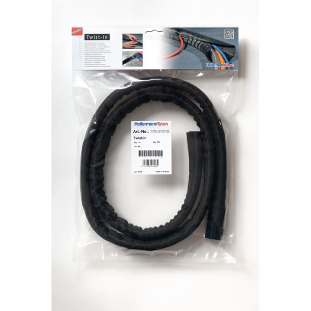 Hellermann Tyton - Gaine tissée 19mm PE (PET) (RL2m) - 170-01014 Hellermann Tyton - Gaine tissée 19mm PE (PET) (RL2m) - 170-01014