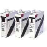Hellermann Tyton - Gaine tressée noire sur-expansée Ø 25 mmboîte de 10m - 170-80250