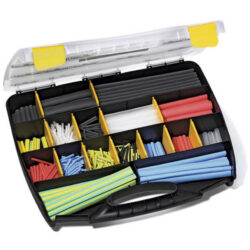 Hellermann Tyton - Manchons thermocoffret rétreint 3:1 multi-couleurs - 380-03002