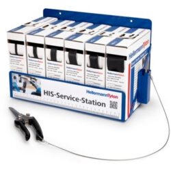 Hellermann Tyton - Rack de dévidoirs de gaine thermorétractable avec outil de coupe spécifique - 365-30105