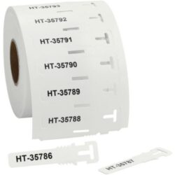Hellermann Tyton - Repère de câble TAGPU LOOP 12x74mm blanc - 556-80584