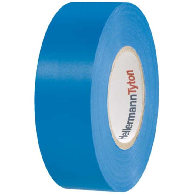 Hellermann Tyton - Ruban adhésif Isolant PVC - bleu 19x20 - 710-00151 Hellermann Tyton - Ruban adhésif Isolant PVC - bleu 19x20 - 710-00151