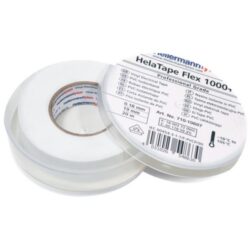 Ruban isolant PVC blanc 19 mm x 20 m, en Polyvinylchloride (PVC)