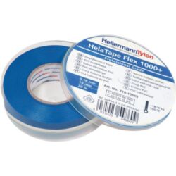 Ruban isolant PVC bleu 19 mm x 20 m, en Polyvinylchloride (PVC)