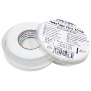 Hellermann Tyton - Ruban adhésif d'isolation HelaTape Flex 1000+ Gris 19x20 - 710-10609
