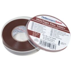 Ruban isolant PVC marron 19 mm x 20 m, configuration visible