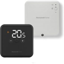 Honeywell Home - DT4R Thermostat d'Ambiance Digital sans fil on/off - Noir - YT42BRFT22