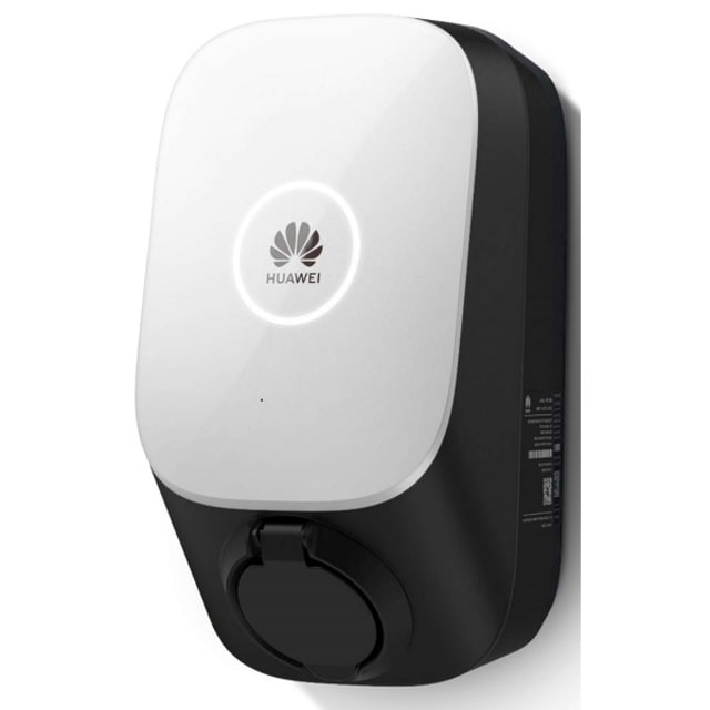 Borne de recharge Huawei 7,4 kW RFID Borne murale 7,4 kW avec prise circulaire en façade et lecteur RFID intégré