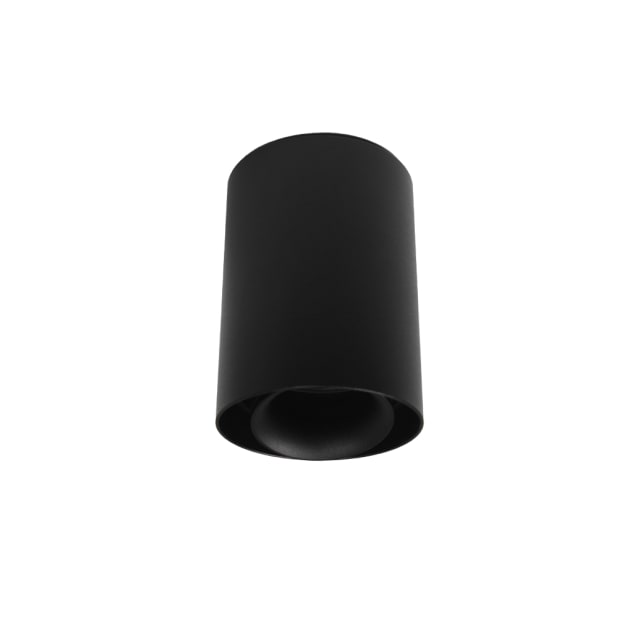 ID TO LIGHT LA ROCHELLE 2.0 Spot plafond Spot plafond apparent noir cylindrique GU10 IP20