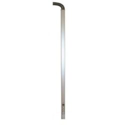 Détails visibles de Colonne mobile double aluminium gris 2150 mm 0010 pour Colonnes de bureau