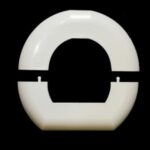 IDT - COLLIER COLONNE SIMPLE BLANC - IDT2917