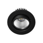 INDIGO - AL1014 RDX 9W 940Lm 3000K 38° IP44 DIM Noir mat - DO16005