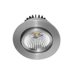 Détails visibles de Downlight encastré orientable aluminium 9W 4000K pour Spots encastrés
