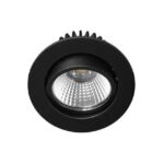 INDIGO - AL1014 RDX 9W 990Lm 4000K 38° IP44 DIM NOIR MAT - DO16105