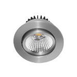 INDIGO - AL1014 spot encastre rond Led 6W 760lm 3000K alu incl. driver IP44 - AL101425
