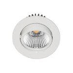 INDIGO - AL1014RD LED 9W 830Lm 3000K 38° V:20° blanc mat - DO16030