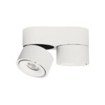 INDIGO - CLAC 2 MINI 2x8W 2x750Lm 3000K 38° DIM Blanc mat - WA183WW30