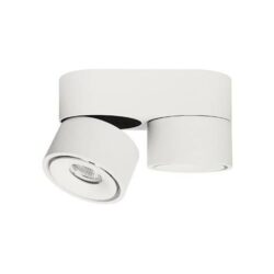 INDIGO - CLAC 2 MINI 2x8W 2x750Lm 3000K 38° DIM Blanc mat - WA183WW30