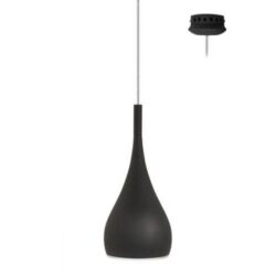 INDIGO - DROP 360 E27 MAX40W LED/CLA/ECO NOIR MAT - KI00116