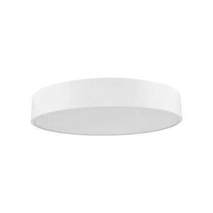 Plafonnier rond blanc mat LED dimmable 18W 3300 lm