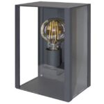 INDIGO - KADRO E27 MAX8W ECO/LED IP44 Anthracite - OU25324