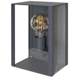 INDIGO - KADRO E27 MAX8W ECO/LED IP44 Anthracite - OU25324