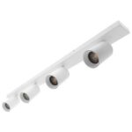 INDIGO - RIVA 4 GU10 MAX 4x10W PAR16 Blanc mat - WA20130