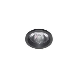 Spot encastrable rond anthracite LED 4,5W 2700K IP44