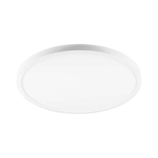 Plafonnier LED rond extra-plat 24W blanc mat Plafonnier LED rond extra-plat blanc mat 24W diffusion homogène