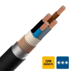 INSTALLATIEKABEL - EXAVB câble d'énergie XLPE/PVC armé 1kV Cca s3d2a3 4X16mm² - EXAVB4X16-CCA B 1000
