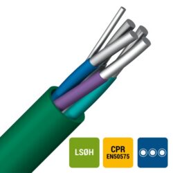 INSTALLATIEKABEL - GGT téléphonie LS0H torsadé par quarte intérieur 150V Cca s1d2a1 1X4X0